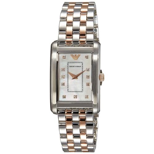 Emporio Armani Women`s AR1905 Classic Two Tone Watch