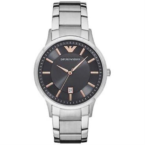 Emporio Armani Renato Quartz Black Dial Mens Watch AR11179