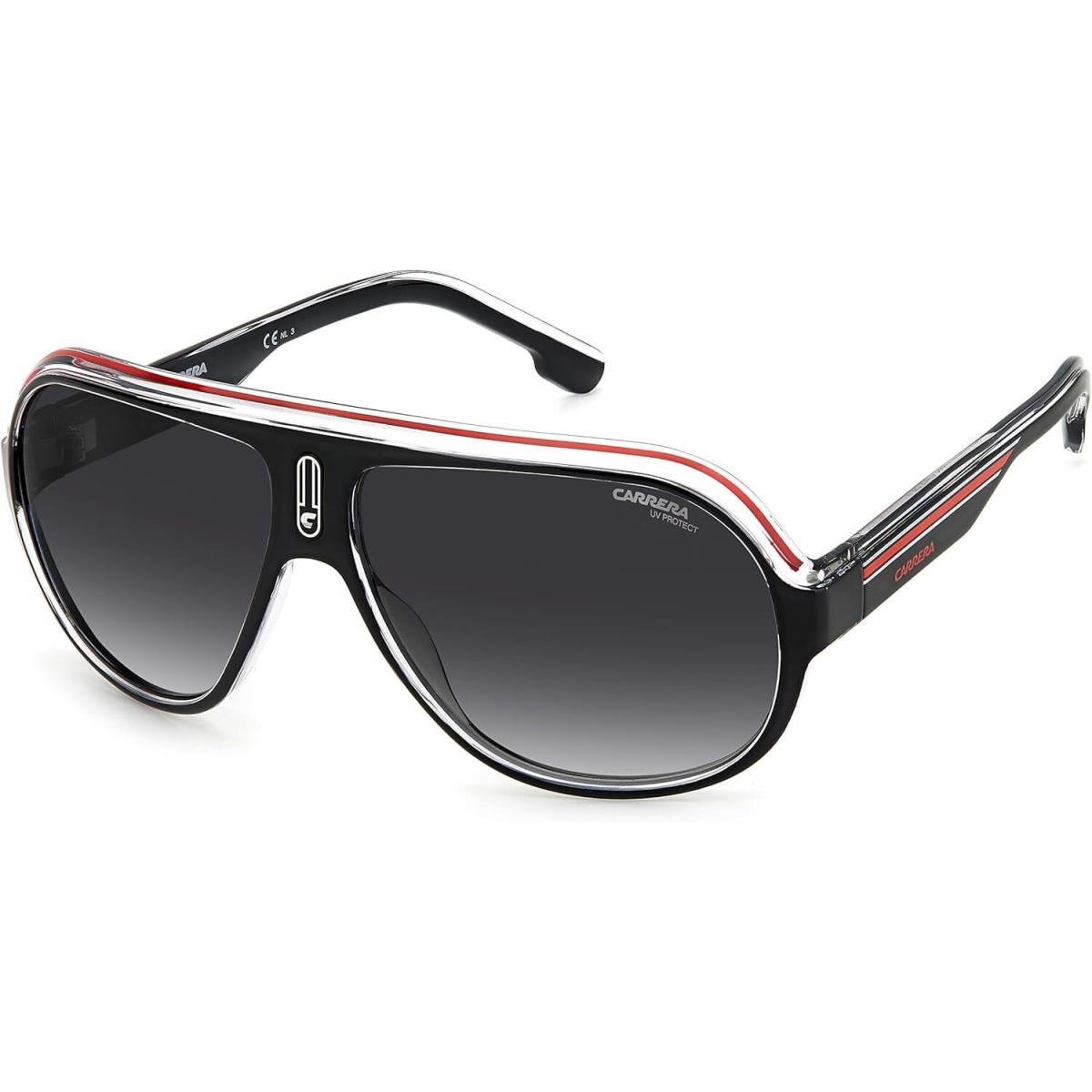 Carrera Speedway/n Black Red/grey Shaded 63/12/130 Men Sunglasses