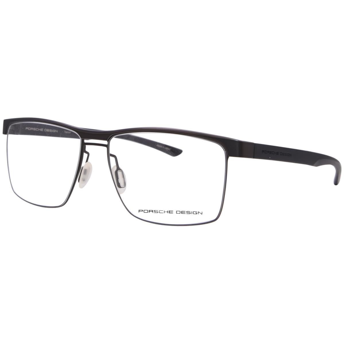 Porsche Design Men`s Eyeglasses P8289 P/8289 Full Rim Optical Frame 57mm Brown