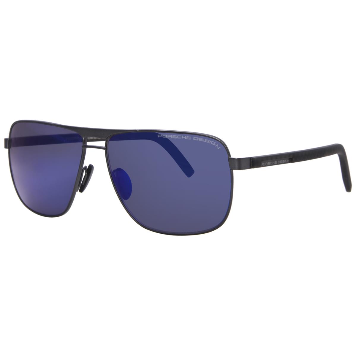 Porsche Design Men`s P8639 P/8639 Square Fashion Sunglasses 62mm