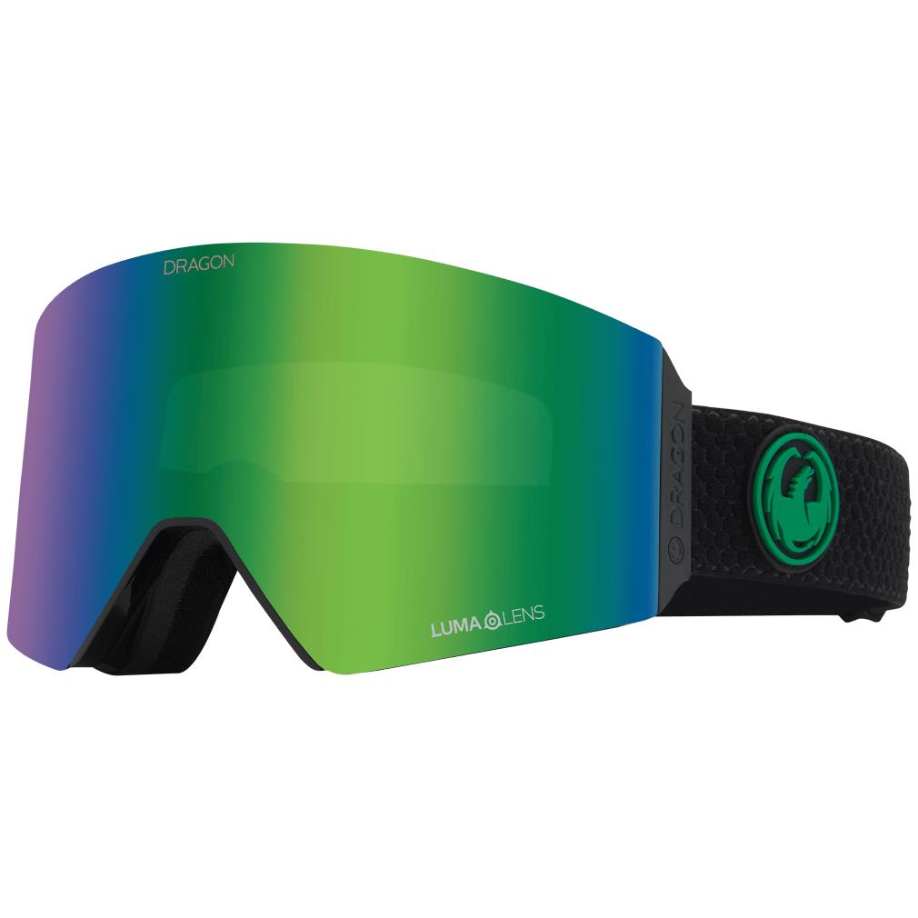 Dragon Alliance Rvx Otg Goggles In One Size SPLIT/LUMALENS GREEN ION