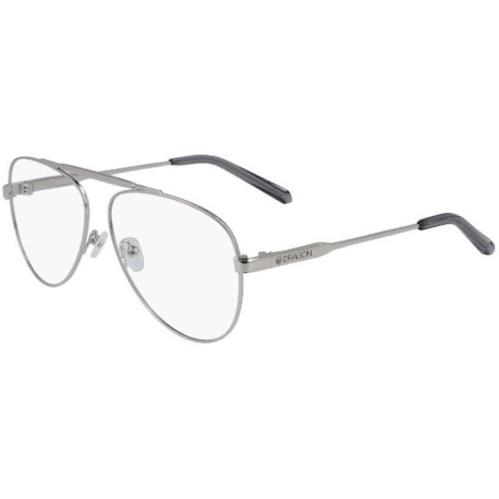 Eyeglasses Dragon For Men/women DR 197 Dee 040 Silver/grey Aviator 56-13-145