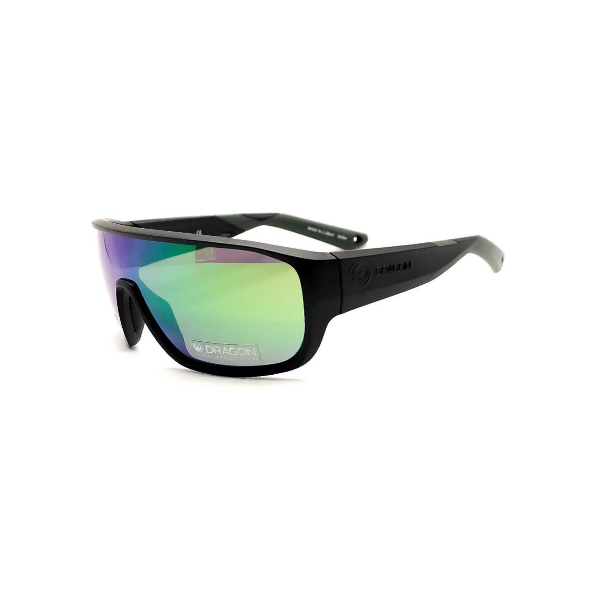 Dragon 45016-045 Vessel X LL Sunglasses Matt Black/green Mirror Polarized