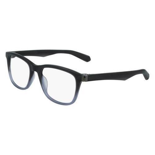 Men Eyeglasses Frames Square Dragon Acetate Mantha 54-19-145 Matte Black/grey