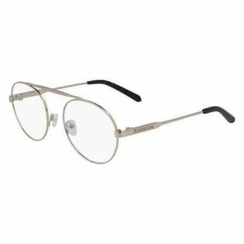 Dragon Eyeglasses For Men/women DR 191 710 Golden Round 51-19-140