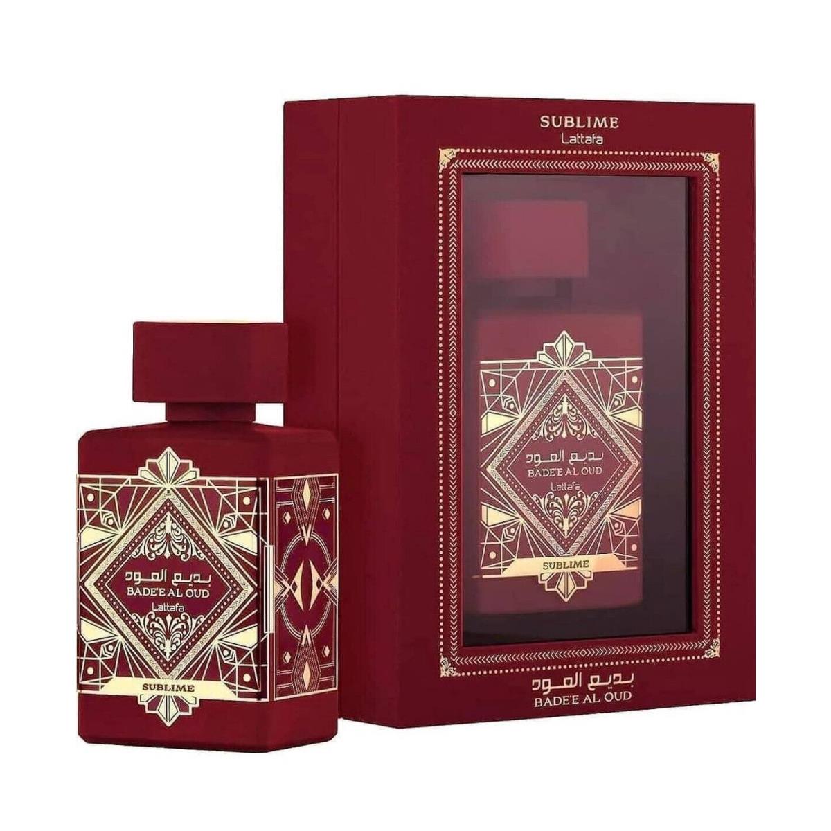 Sublime Badee Al Oud By Lattafa Perfume Edp Natural Spry Arabian Fragrances