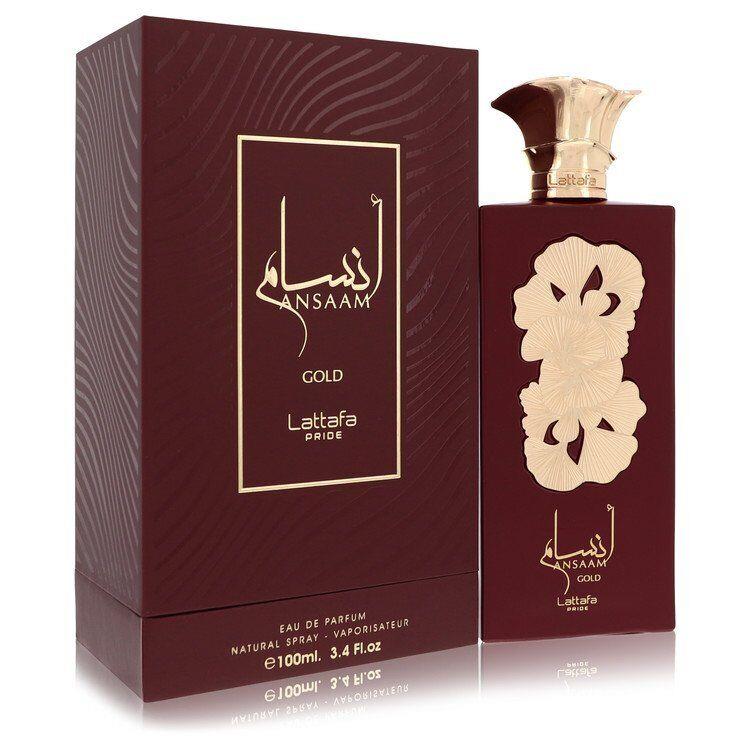 Lattafa Pride Ansaam Gold by Lattafa Eau De Parfum Spray 3.4oz/100ml Unisex