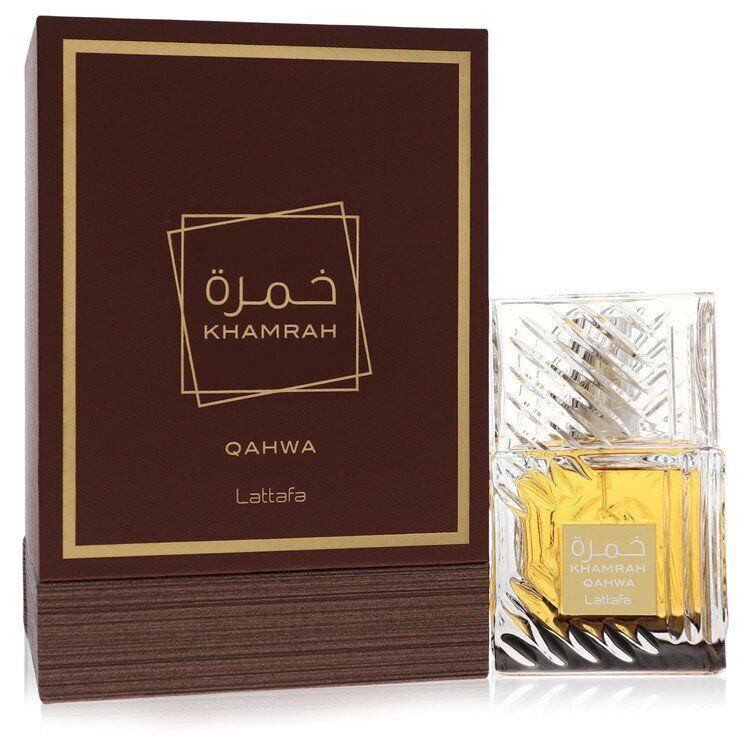 Lattafa Khamrah Qahwa by Lattafa Eau De Parfum Spray 3.4oz/100ml For Unisex