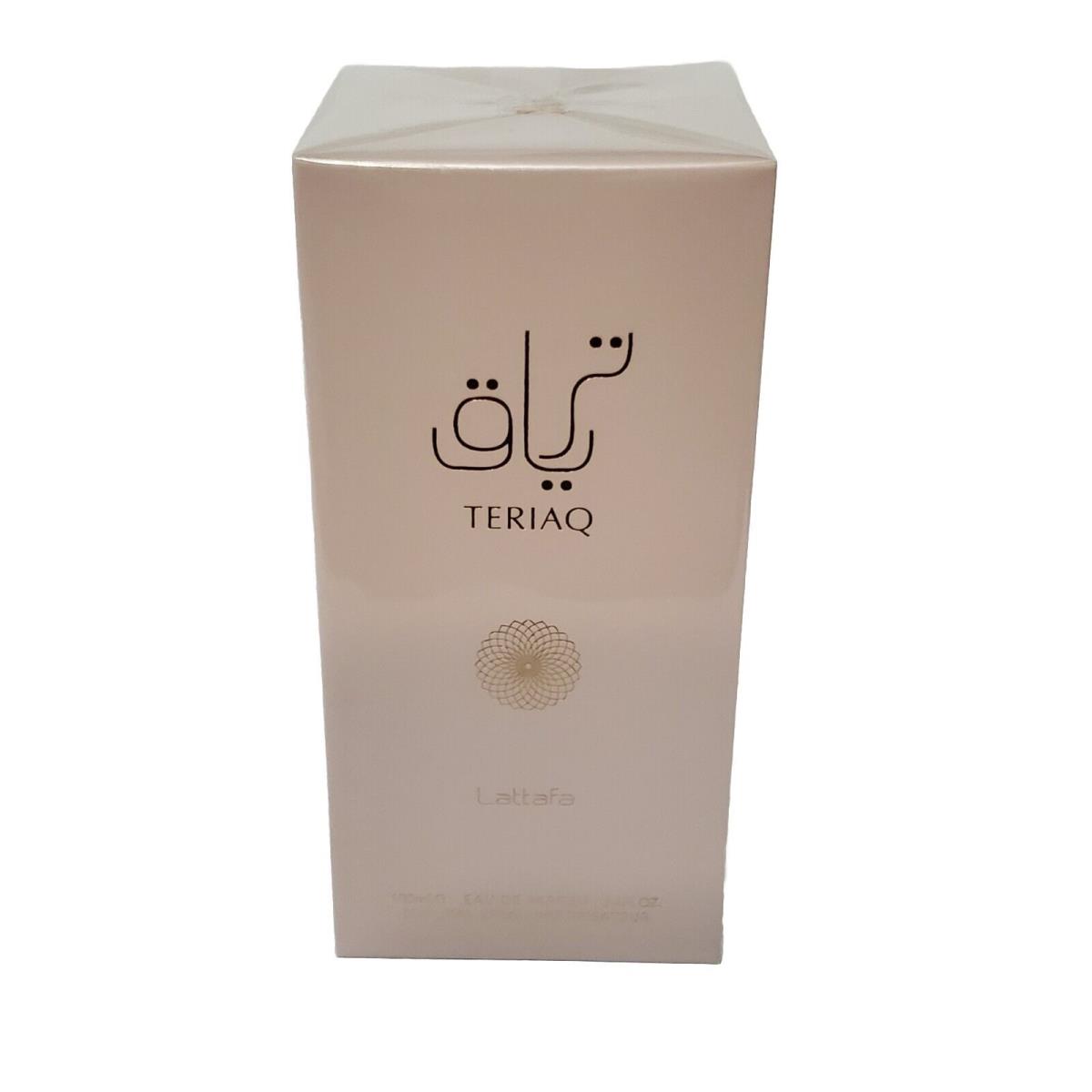 Teriaq By Lattafa 3.4/3.3 Eau De Parfum Spray For Unisex