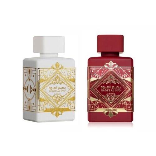 Bade`e Al Oud Honor Glory Bade`e Al Our Sublime EDP-100ml Combo by Lattafa