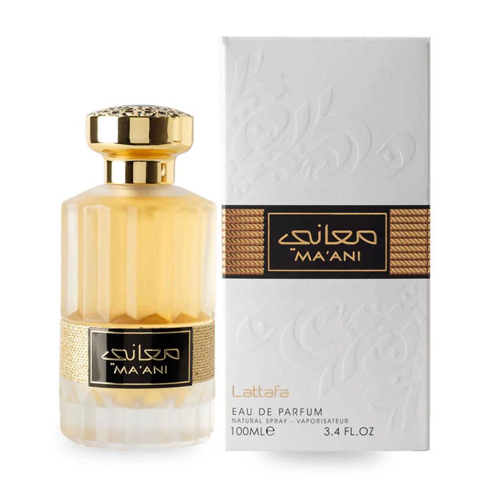 Lattafa Ma`ani Maani 100ml / 3.4 oz Edp Eau de Parfum Spray Unisex