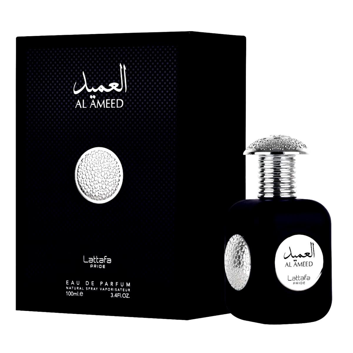 Lattafa Pride Al Ameed Silver For Men.3.4oz.EDP.NIB Imported