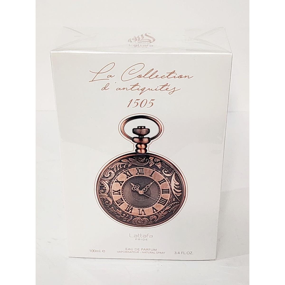 LA Collection D ` Antiquity 1505 Watch 3.4OZ Edp Spray BY Lattafa Pride