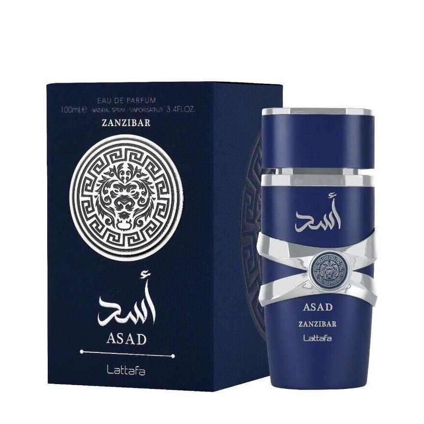 Asad Zanzibar BY Lattafa 3.4Fl.Oz. Eau De Perfume Unisex