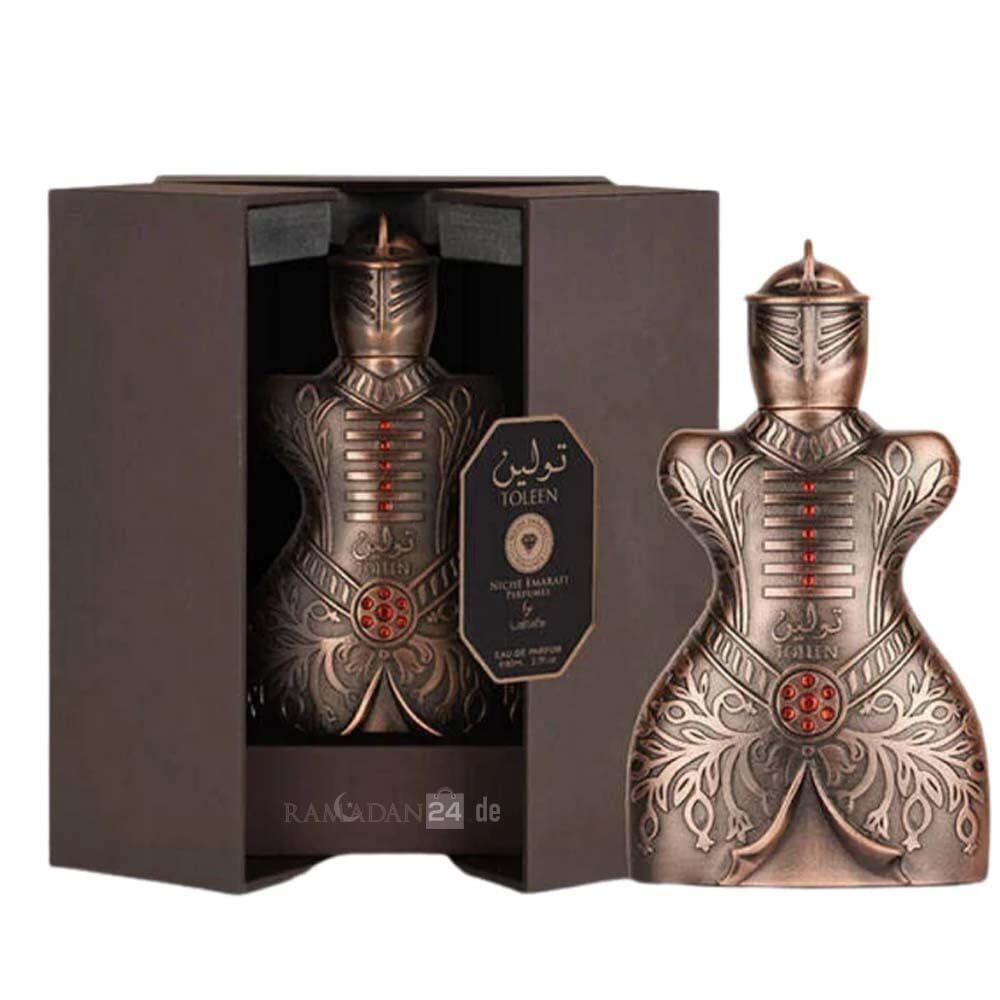 Lattafa Niche Emarati Toleen 2.7 Eau DE Parfum Spray Metal Bottle