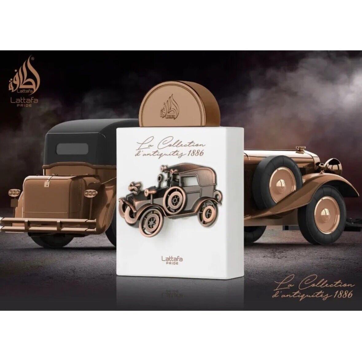 Car La Collection D Antiquites 1886 Edp Perfume By Lattafa Pride 100 ML Wow