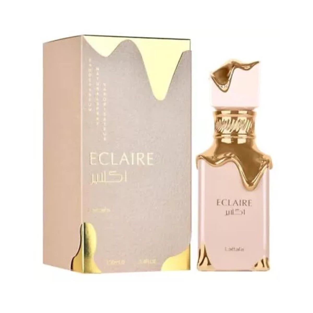 Lattafa Eclaire Eau de Parfum Spray 3.4 Ounce By Lattafa - Newest Release