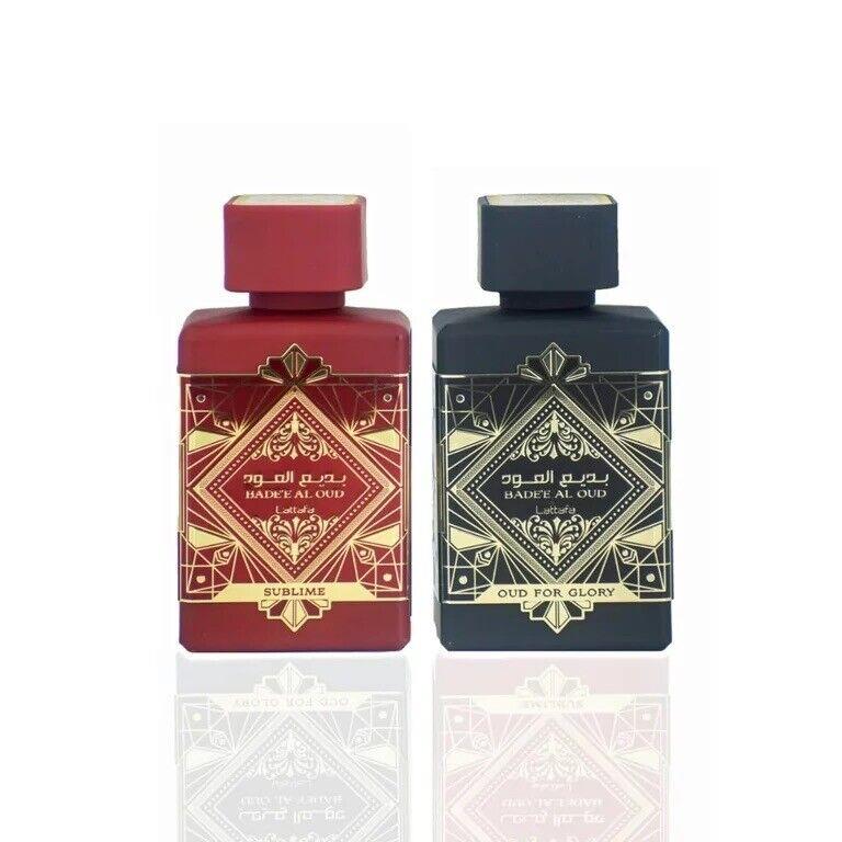 Bade`e Al Oud For Glory + Bade`e Al Oud Sublime EDP-100ml Combo by Lattafa