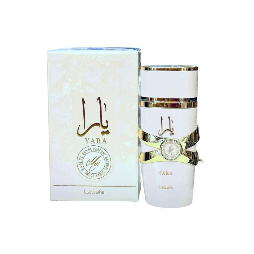 Lattafa Yara Moi Edp Spray 3.4 Oz Women Jasmine Amber Peach Sandalwood