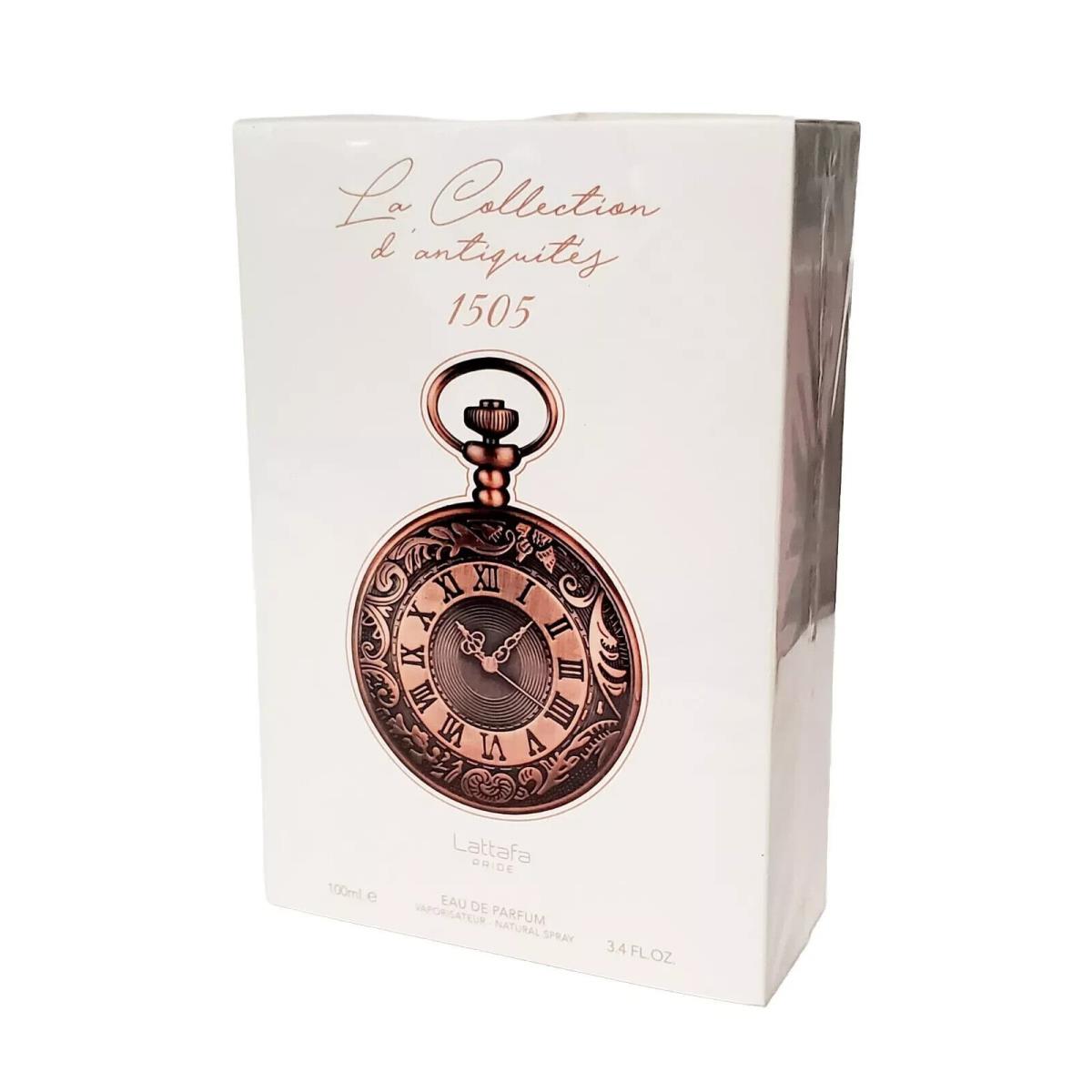 LA Collection D ` Antiquity 1505 Watch 3.4 OZ / 100ML Spray BY Lattafa New