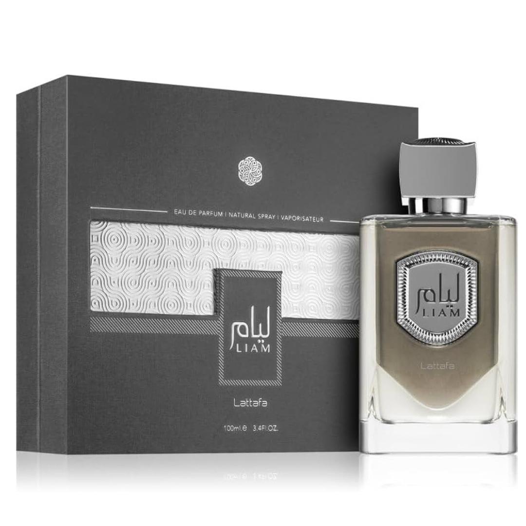 Liam Grey Edp Spray 100ML 3.4 OZ by Lattafa