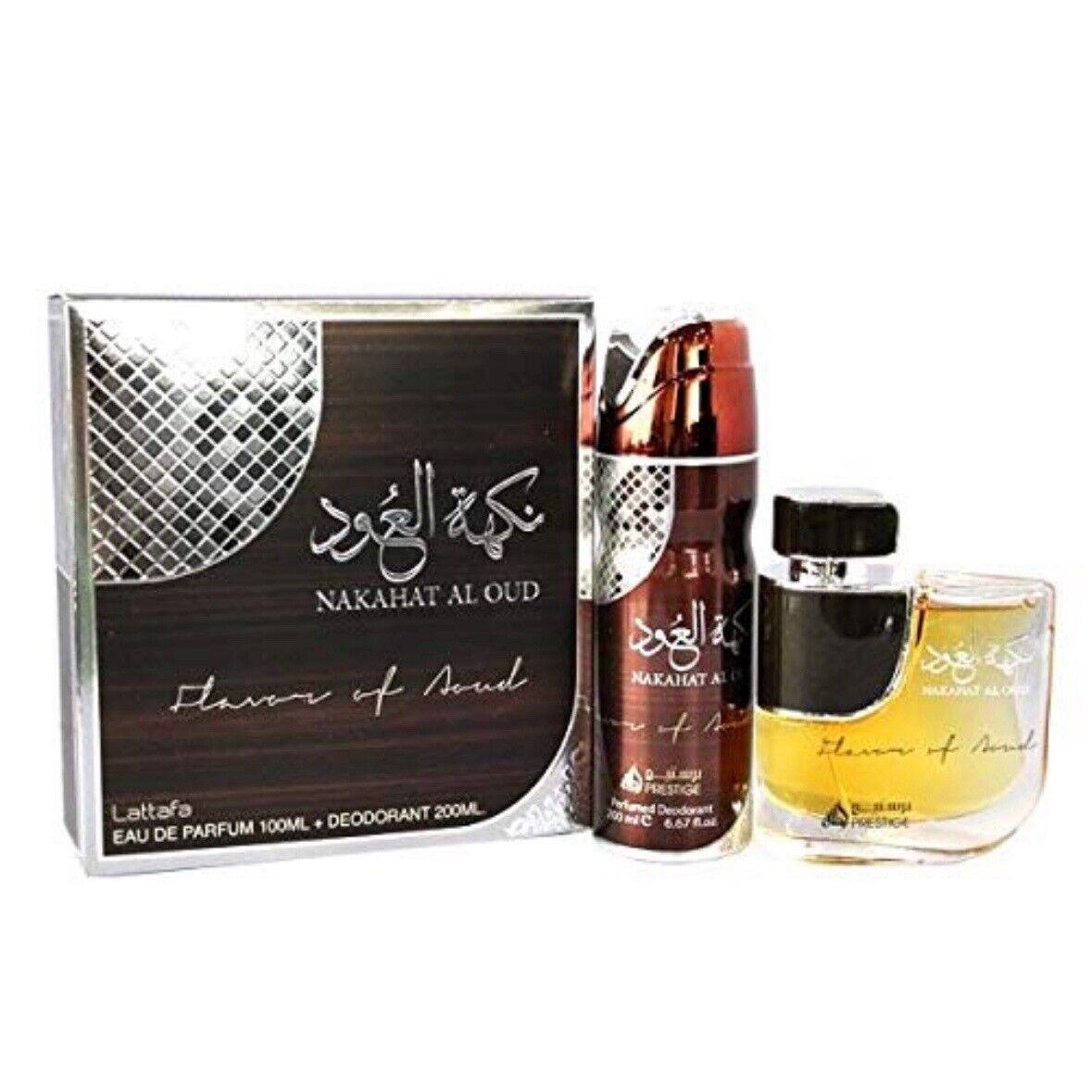 Nakahat Al Oud Edp Perfume By Lattafa Set: Special Premium Rare Edition