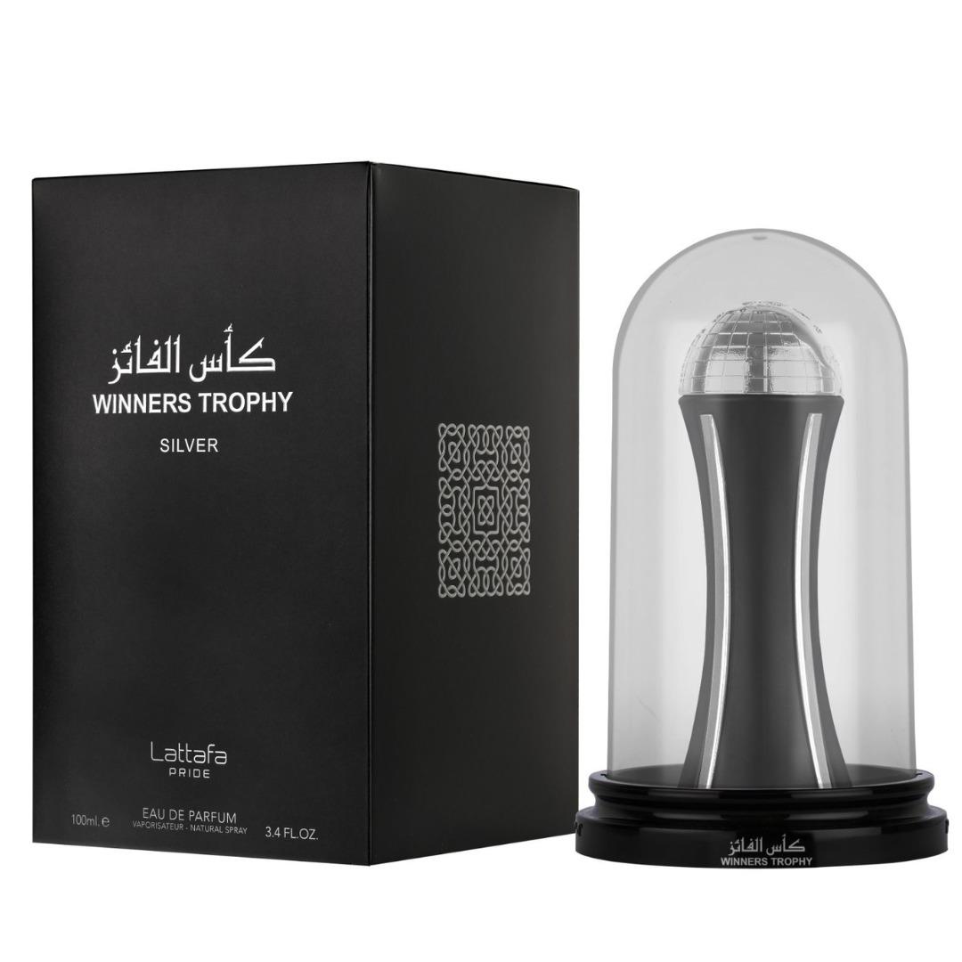 Winners Trophy Silver Edp - 100mL 3.4 oz by Lattafa Pride