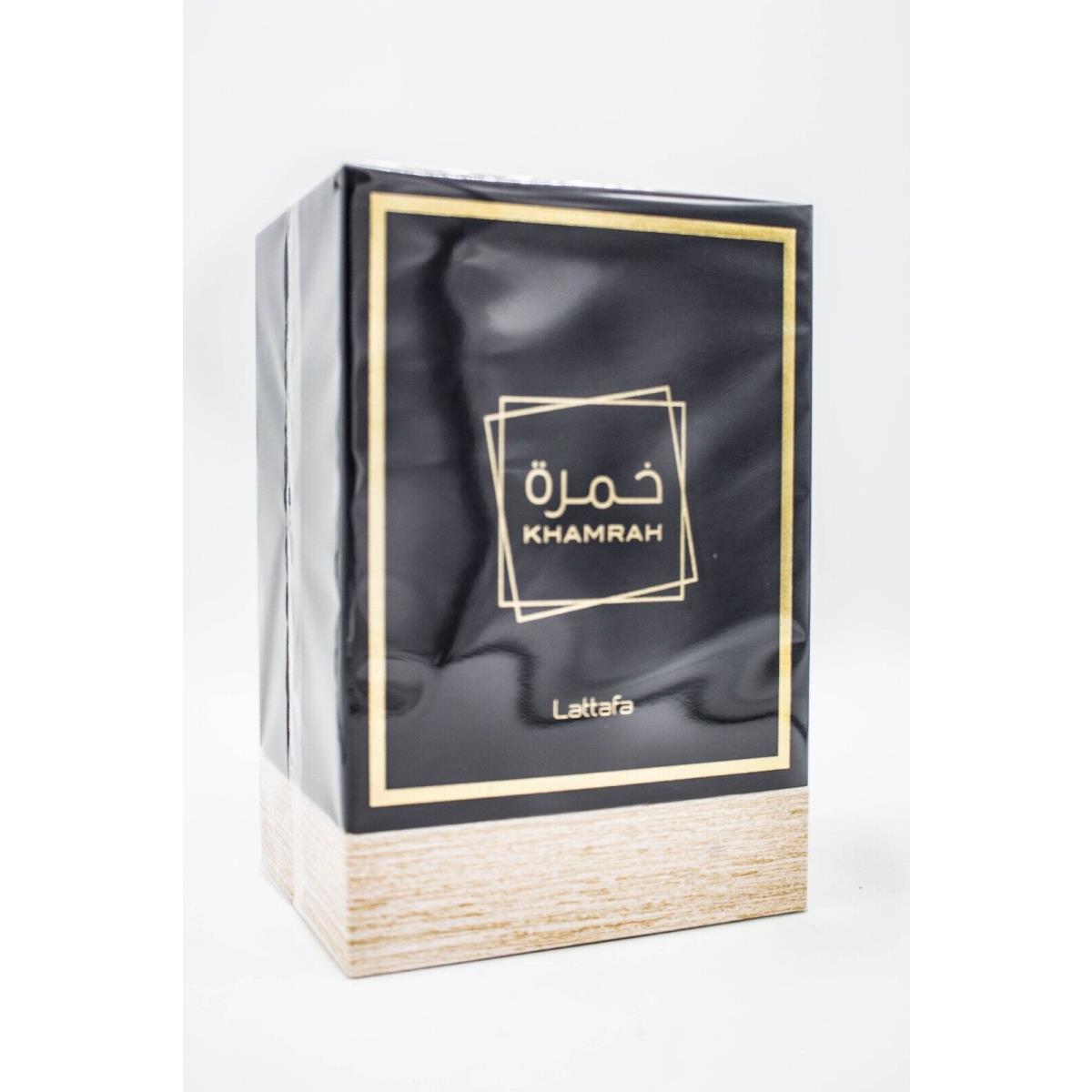 Lattafa Khamrah 3.4 Oz/ 100ML For Unisex Eau DE Parfum Spray