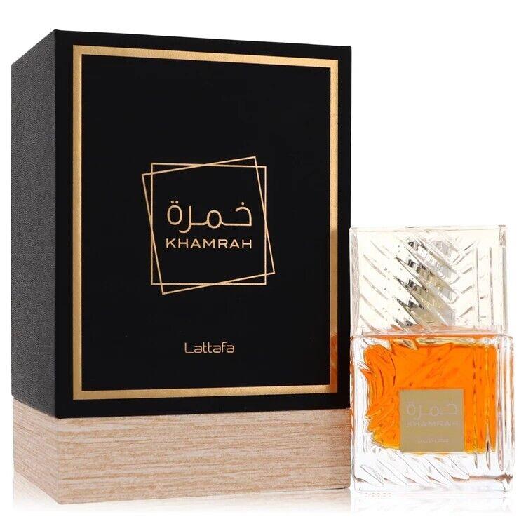 Khamrah By Lattafa 3.4 oz / 100 ml Eau De Parfum Spray For Unisex Seal Box