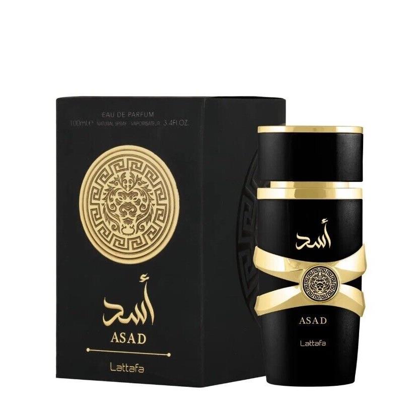 Asad BY Lattafa 3.4Fl.Oz. Eau De Perfume Unisex