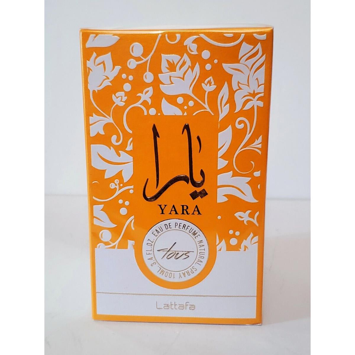 Lattafa Yara Tous 3.4oz / 100Ml Edp Spray For Women