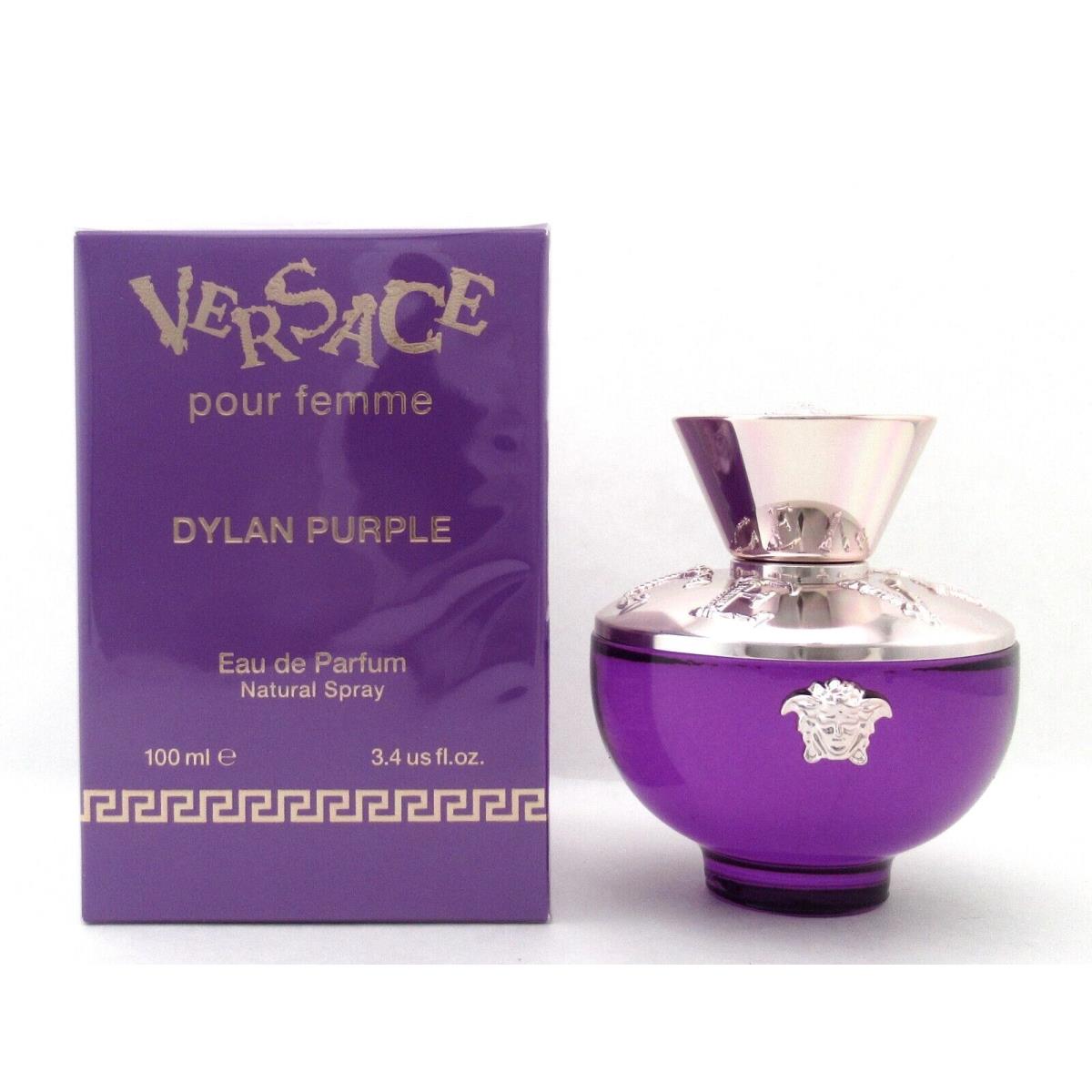 Versace Dylan Purple 3.4 Oz./ 100 Ml. Eau De Parfum Spray For Women