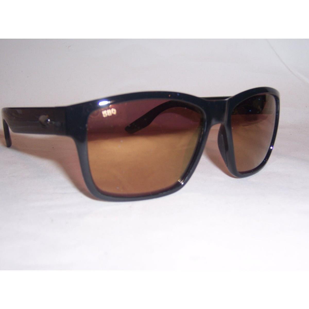 Costa Del Mar Sunglasses Paunch Black/gold 580G Polarized