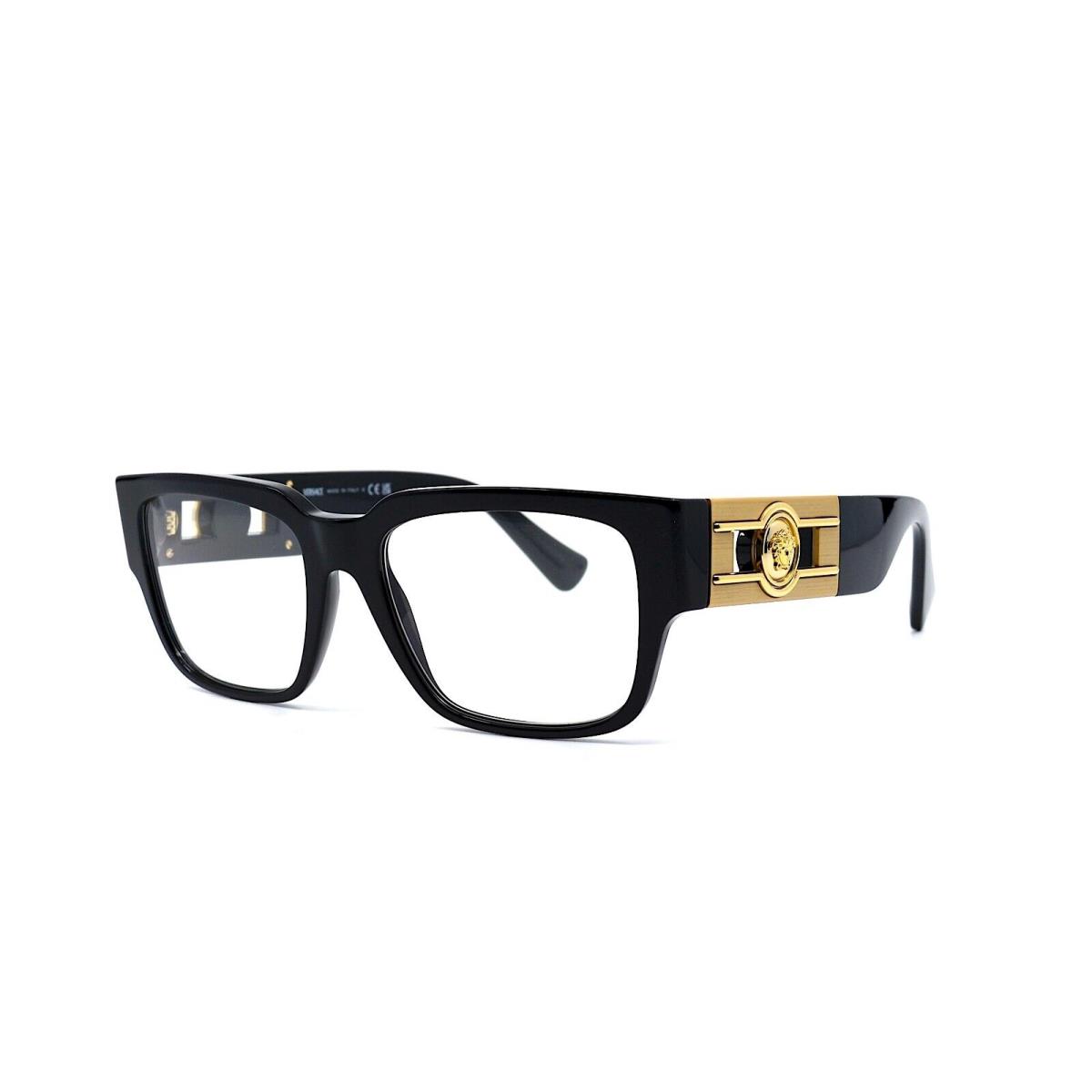 Versace VE3350 GB1 Black Eyeglasses Frame 55-18-140