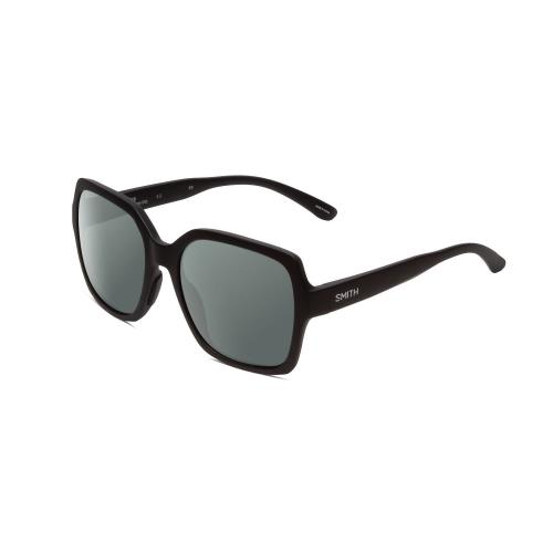 Smith Flare Women Polarized Oversized Sunglasses in Black 57mm Choose Lens Color