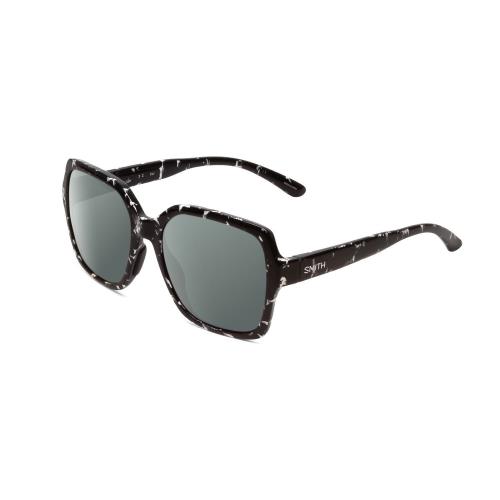 Smith Flare Ladies Polarized Sunglasses in Black Marble Tortoise 57 mm 4 Options