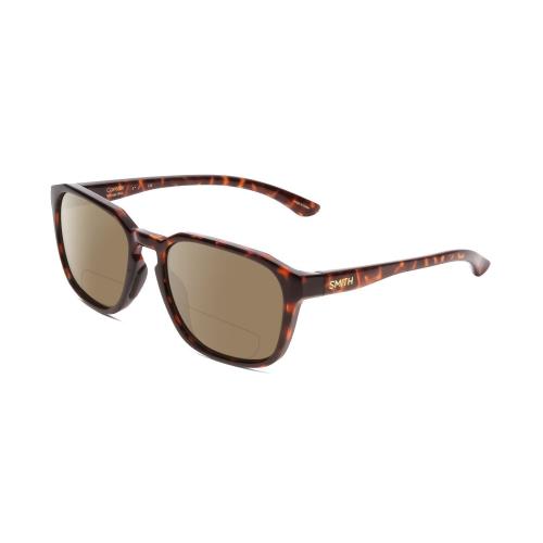 Smith Optics Contour Polarized Bifocal Sunglasses in Tortoise Havana Gold 56 mm Brown