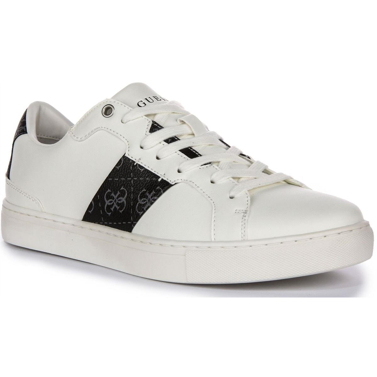 Guess Fmttogell12 Todi 4G Mens Trainer White Black US 5 - 13