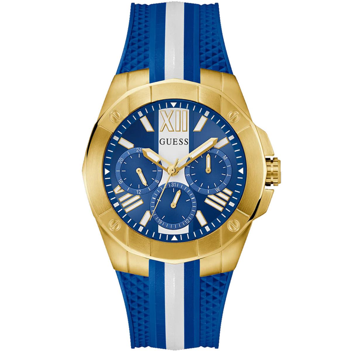 Guess Women`s Classic Blue Dial Watch - GW0716G2