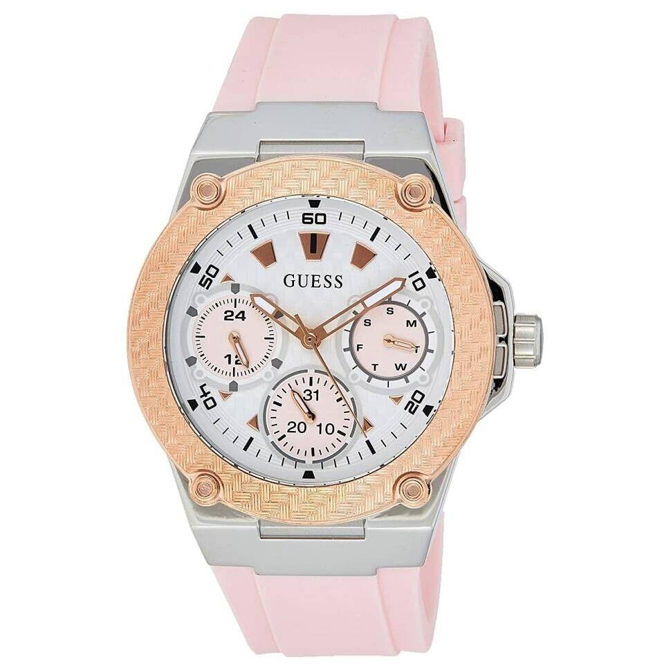 Guess U1094L4 - Japanese Quartz Watch For Women Stainless Steel Silicone Strap