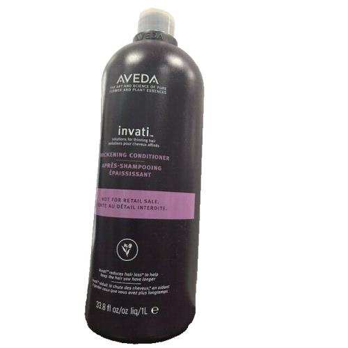 Aveda Invati Thickening Conditioner 33.8 oz / 1000 ml Formula