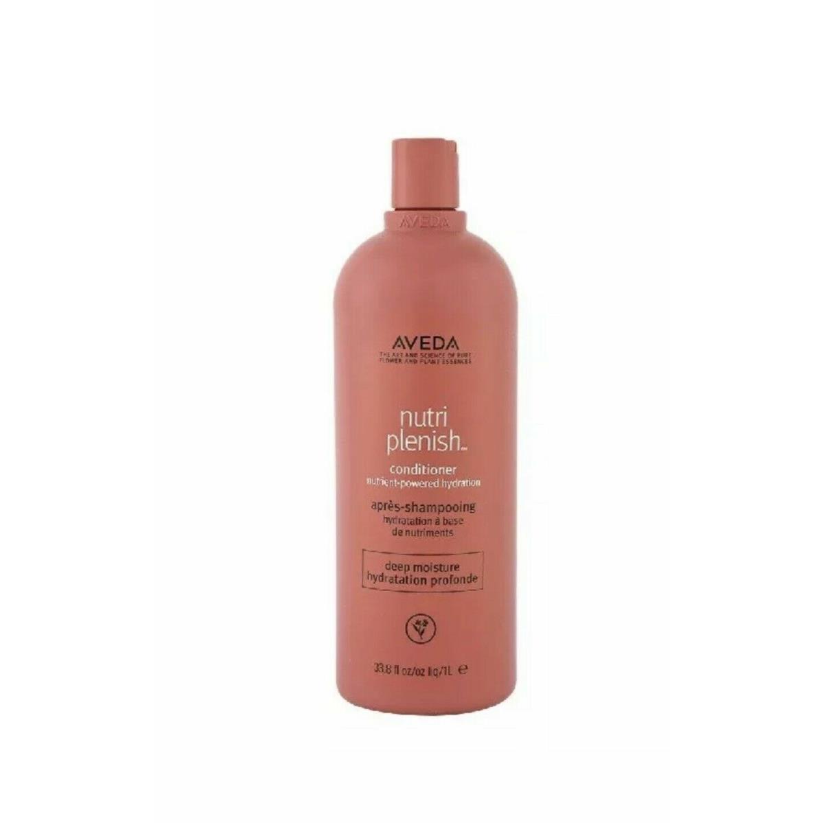 Aveda Nutriplenish Deep Moisture Conditioner 33.8 oz Liter Quick Ship