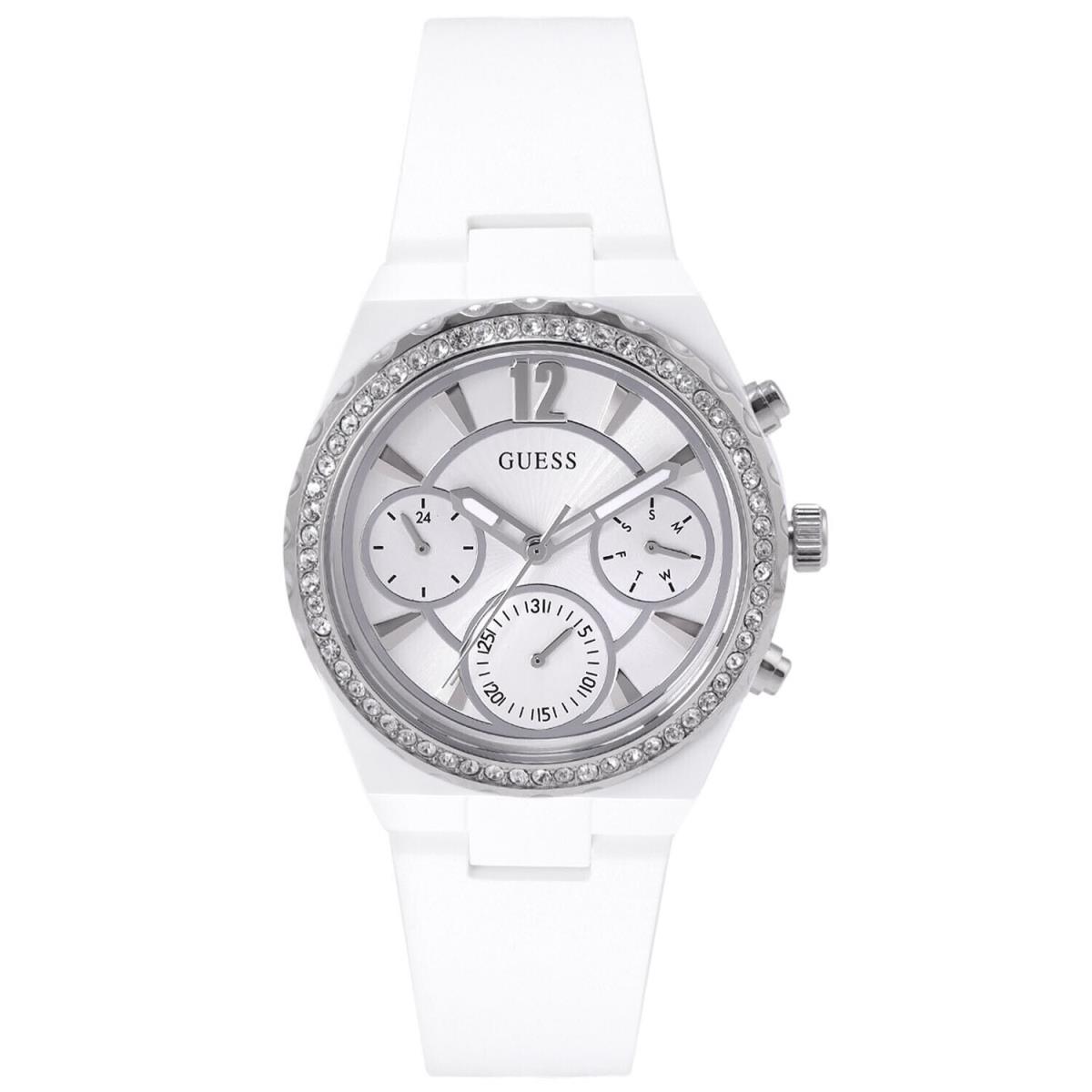 Guess Women`s Classic Silver Dial Watch - GW0697L1