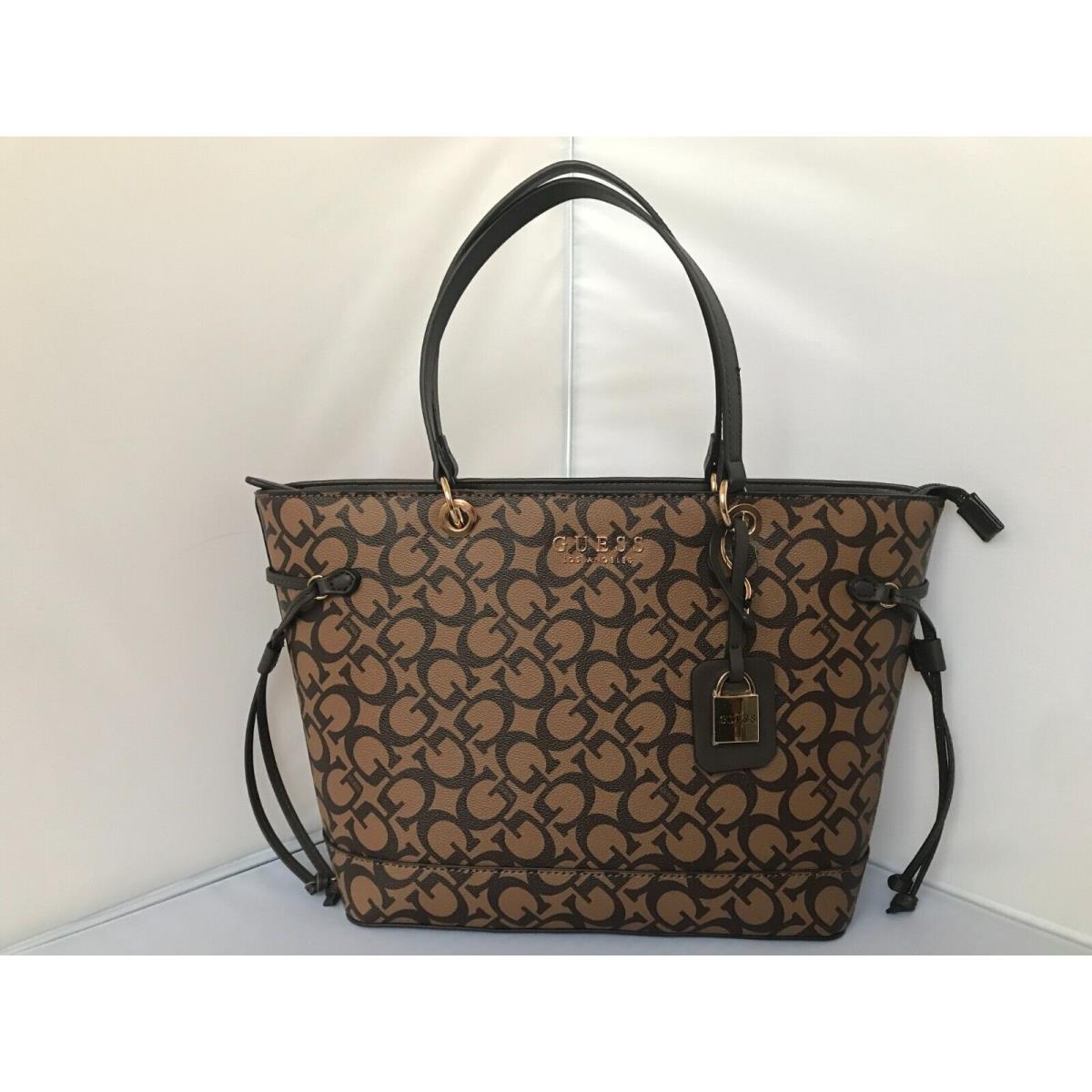 Guess Castalia Cocoa Medium Size Shoulder Bag Purse JG917724