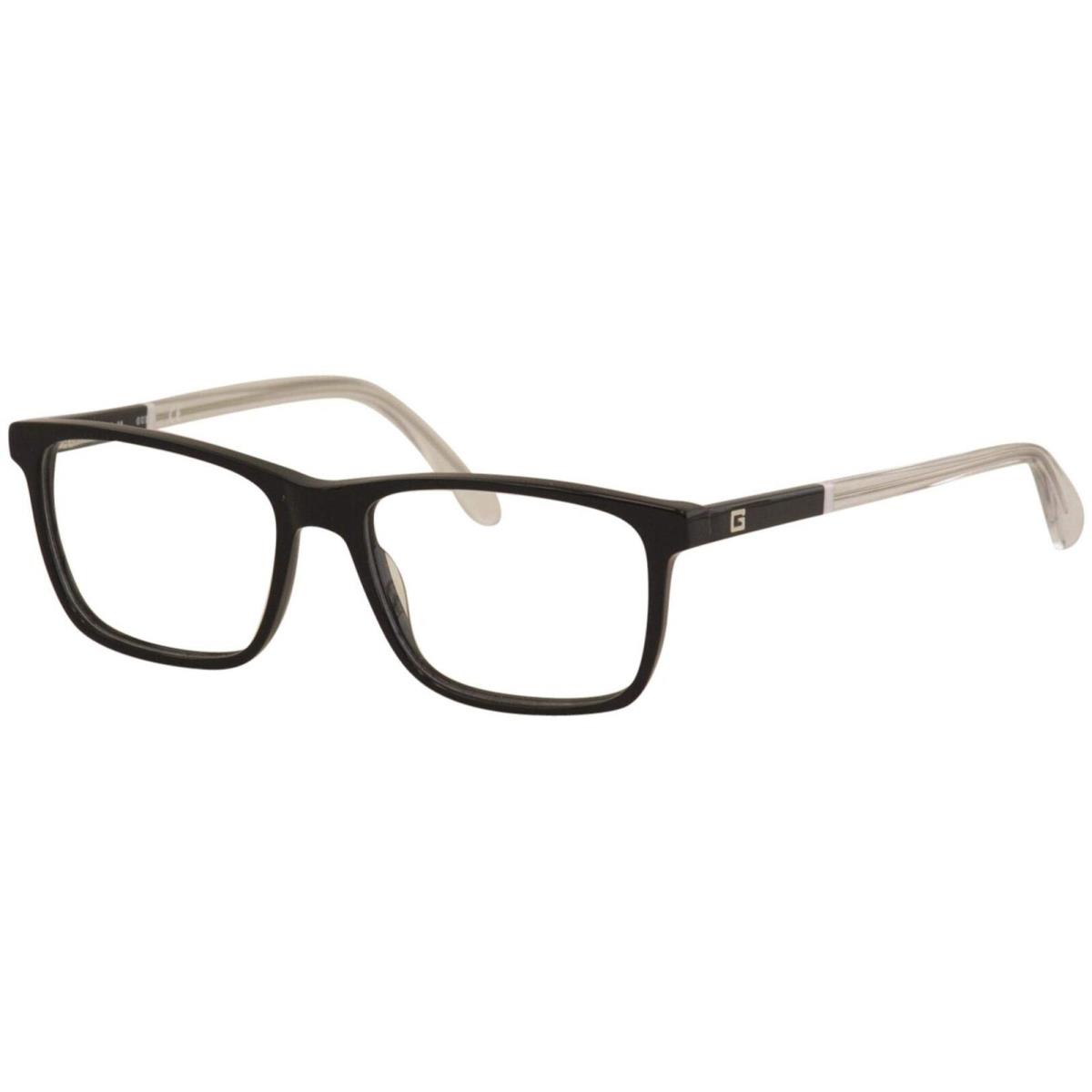 Guess GU-1971 001 Shiny Black Clear Eyeglasses 54/16/145