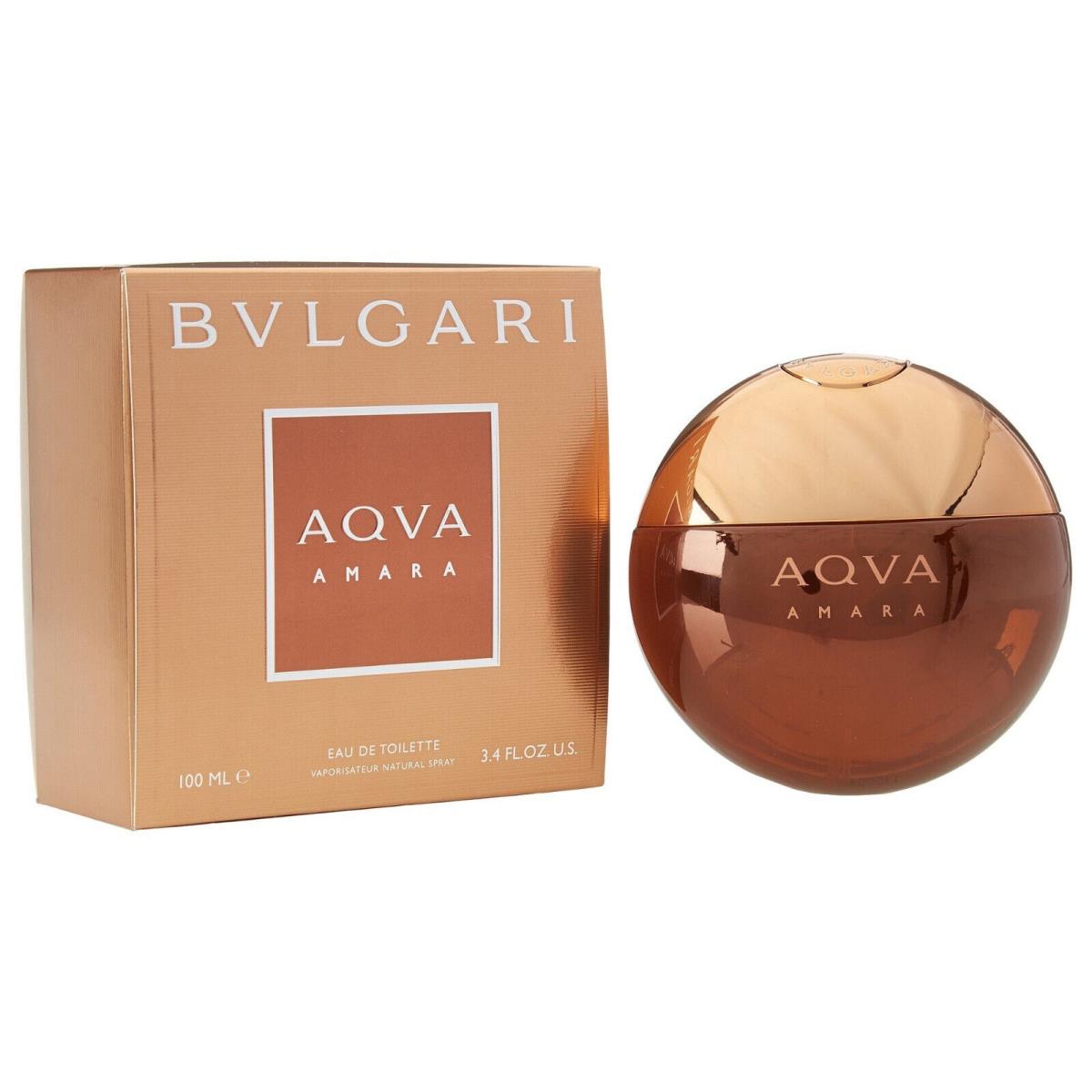 Bvlgari Aqva Amara 3.4 oz / 100 ml Eau De Toilette Spray For Men