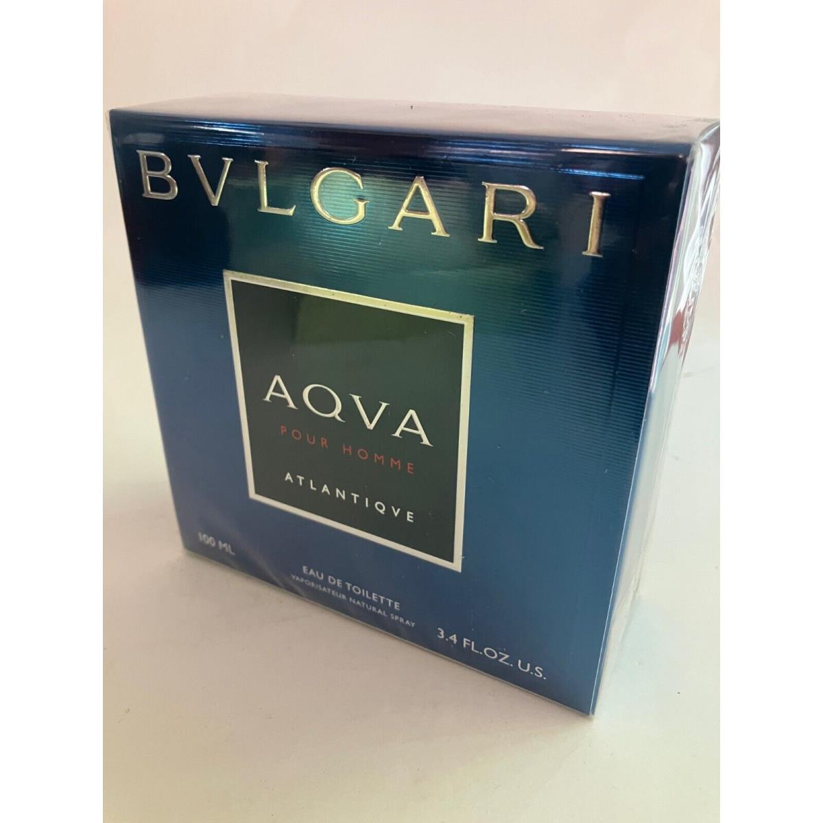 Bvlgari Aqva Atlantiqve 3.4oz Edt Spray For Men Rare