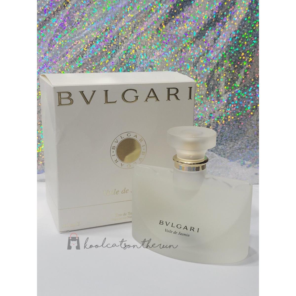 Bvlgari Voile DE Jasmin Eau de Toilette Edt 3.4 oz/100 ml Perfume Fragrance Mist