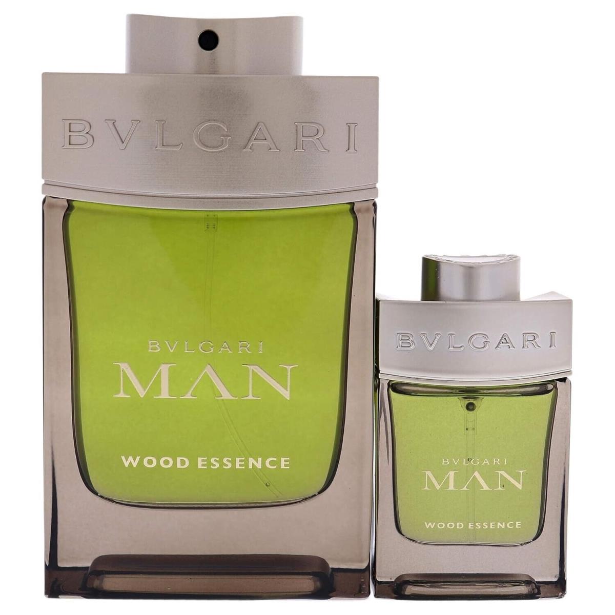 Bvlgari Man Wood Essence Eau de Parfum 2 Piece Gift Set For Men